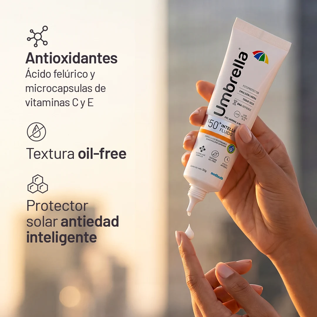 Umbrella Intelligent Fluido SPF 50+ 50 g - Imagen 4