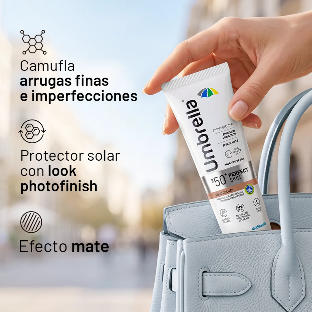 Umbrella Perfect Skin Tono Oscuro SPF 50+ 50 g - Imagen 4