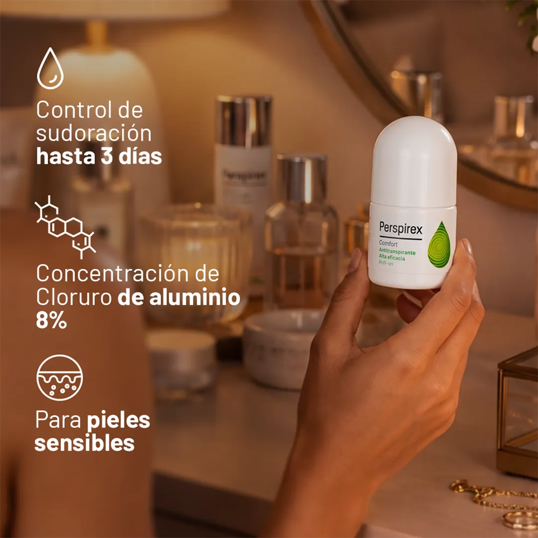 Perspirex Comfort Roll-On Frasco 20 ml - Imagen 4