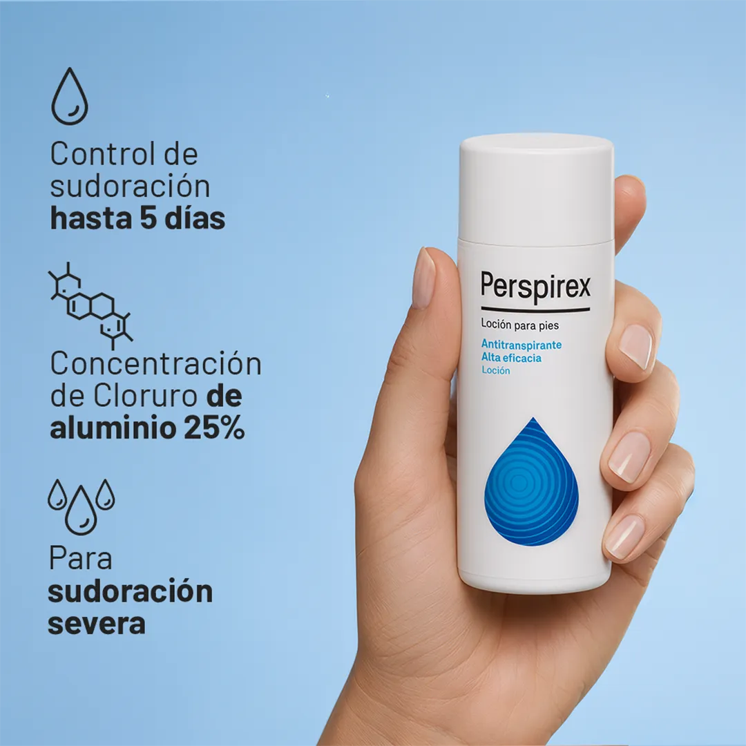 Perspirex Loción Para Pies 100 ml - Imagen 4
