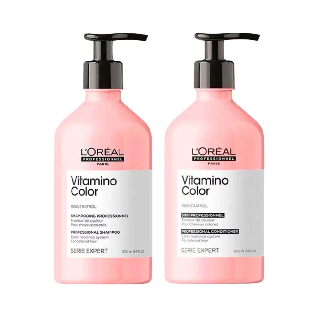 Set Shampoo y Acondicionador Vitamino Color 500ml