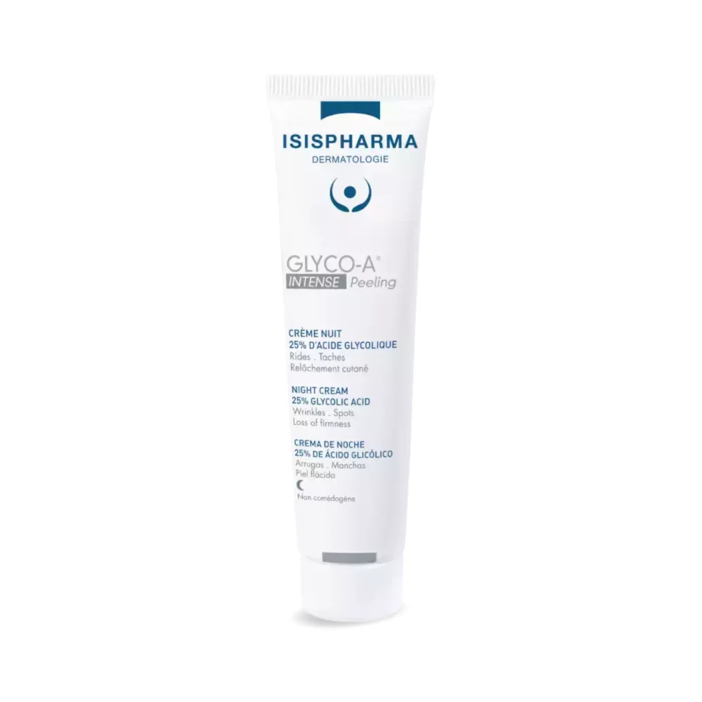 Glyco-A intense peeling 25% 30ml para corregir Arrugas, Manchas y Piel flácida. Luce una piel más lisa y firme y una tez más luminosa.