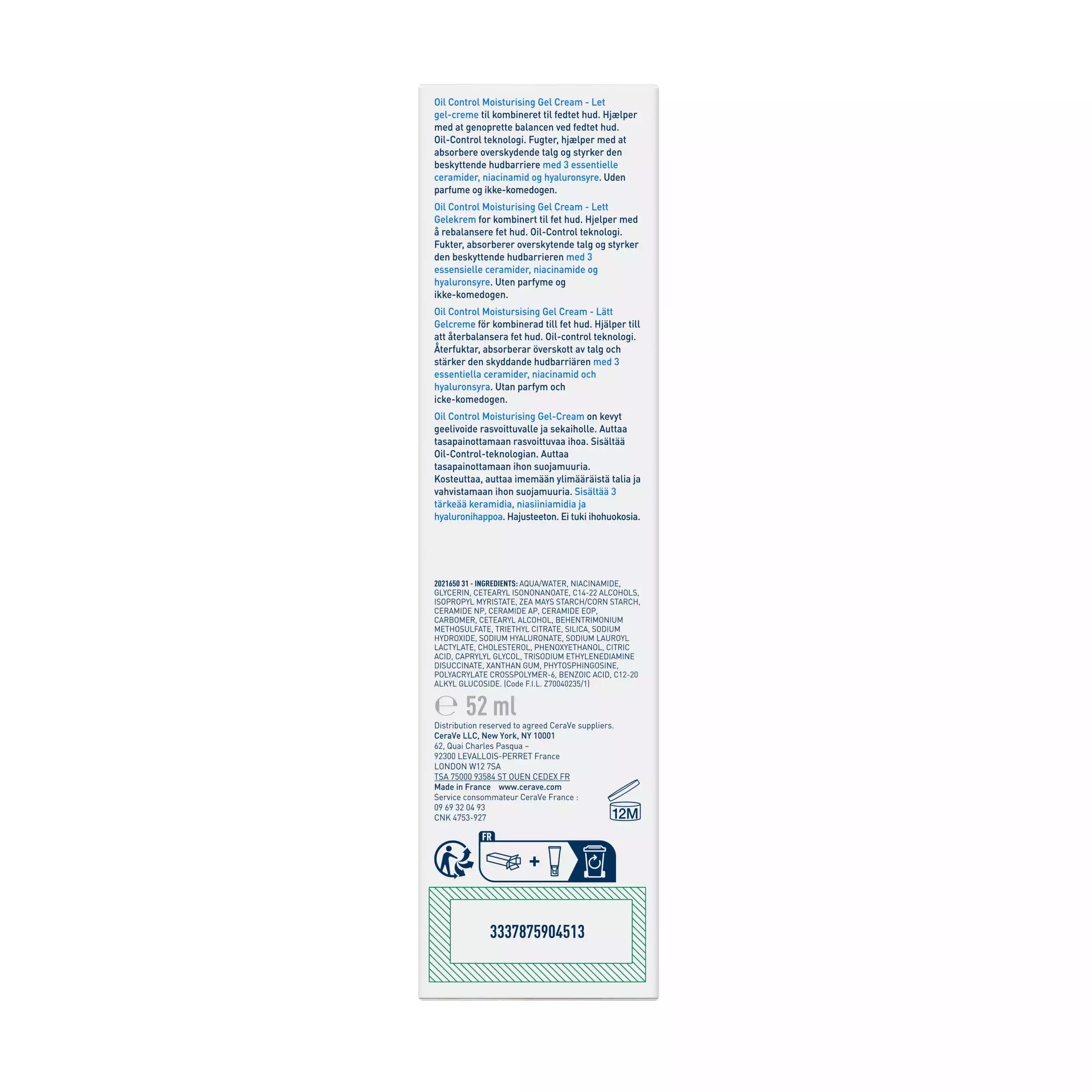 Oil Control Matificante CeraVe - Imagen 4