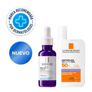 Dúo Antimanchas La Roche-Posay Mela B3 Sérum y Anthelios UV Mune 400 SPF50+