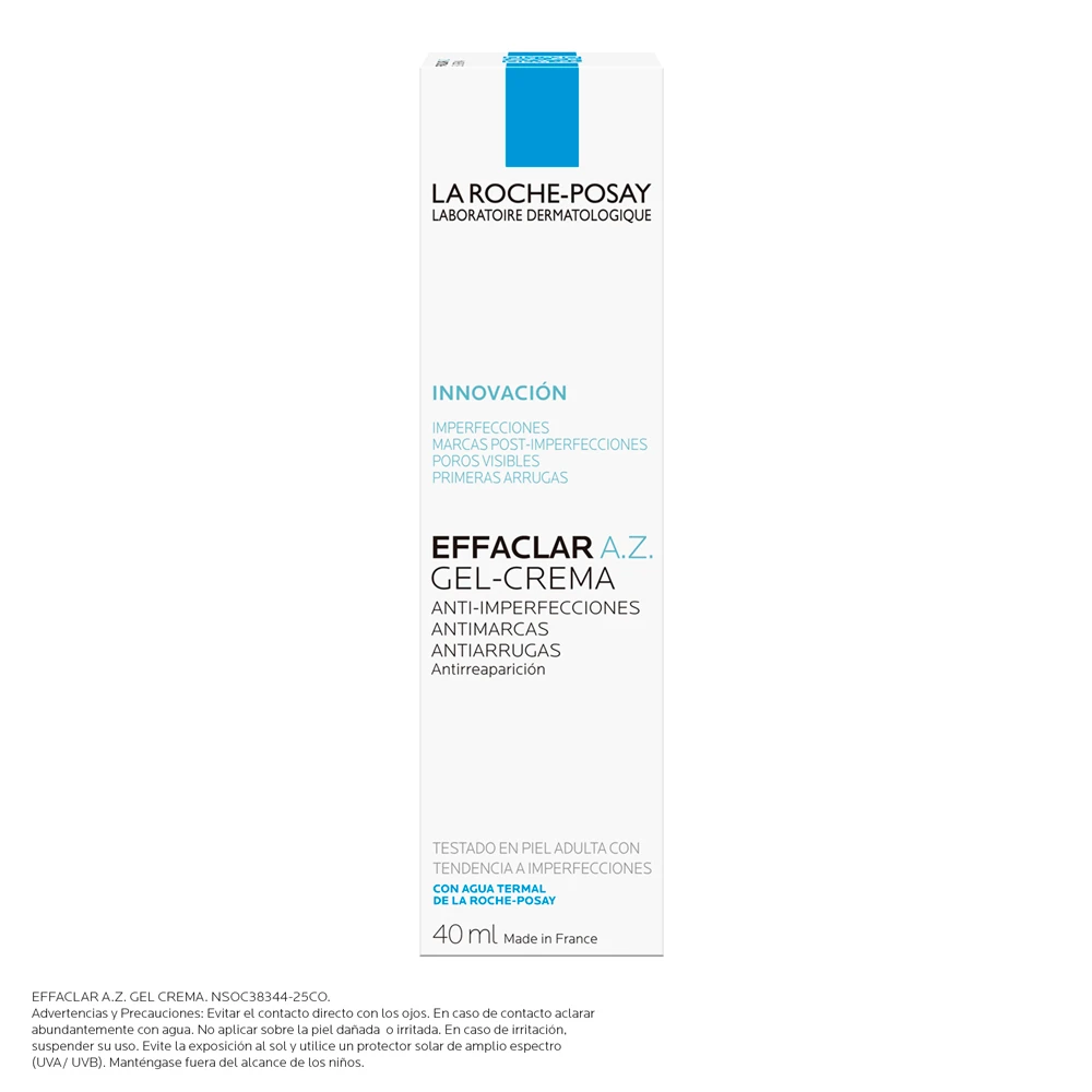 EFFACLAR AZ CREMA La Roche-Posay 40ml - Imagen 4
