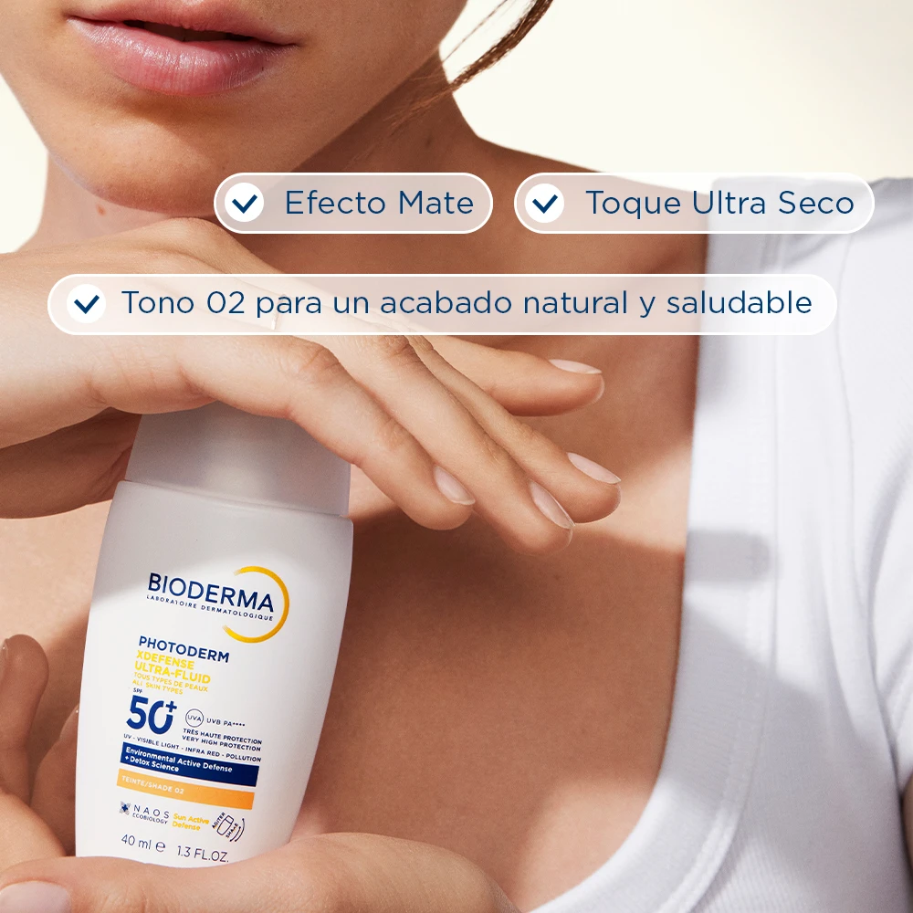 Bioderma Photoderm XDefense Ultra-Fluido SPF50+ Tono Medio - Imagen 5