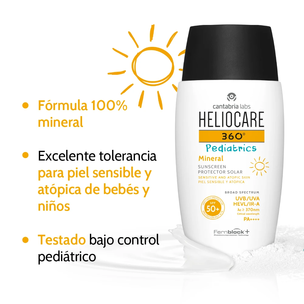 HELIOCARE 360º Pediatrics Mineral SPF 50+ 50 ml - Imagen 2