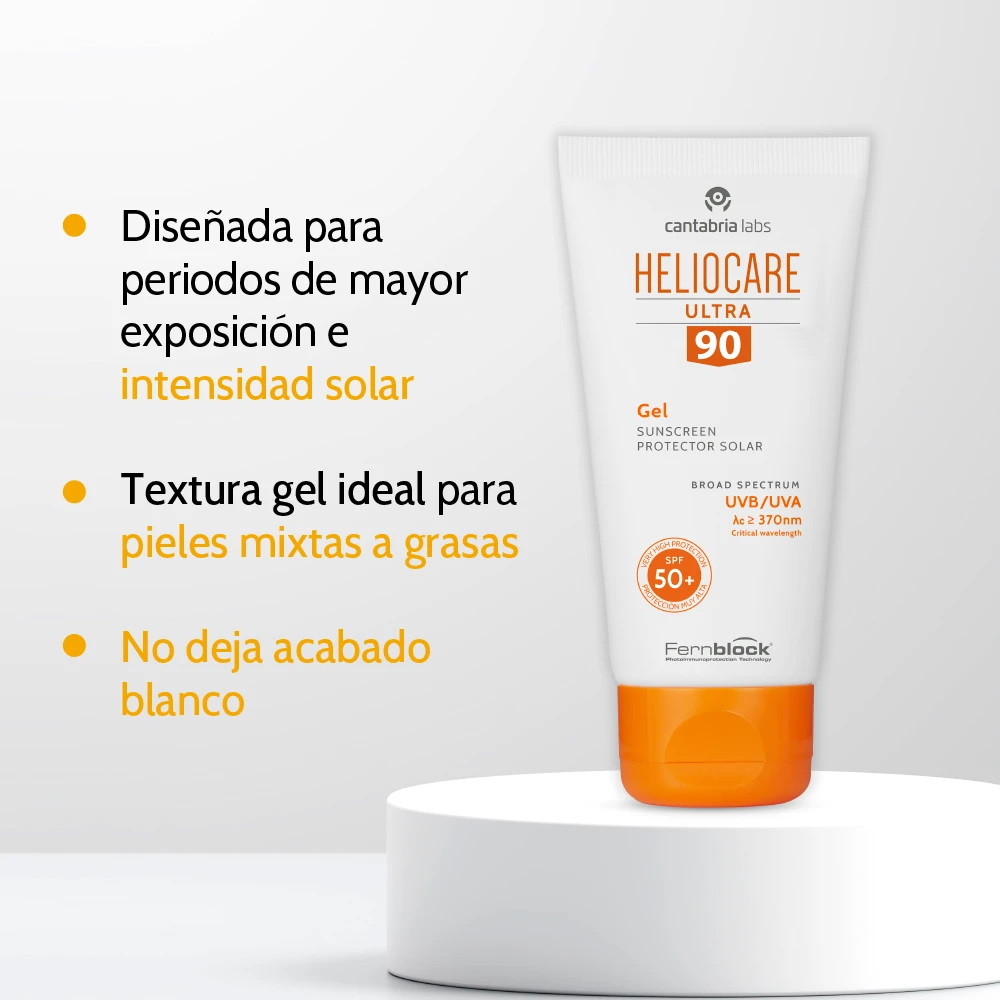 HELIOCARE Ultra 90 Gel SPF 50+ 50 ml - Imagen 2