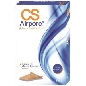 CS Airpore silicone Gel Sheeting 3.5cm x 12cm