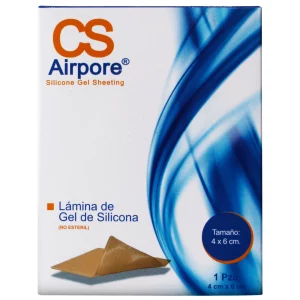 CS Airpore silicone Gel Sheeting 4cm x 6cm