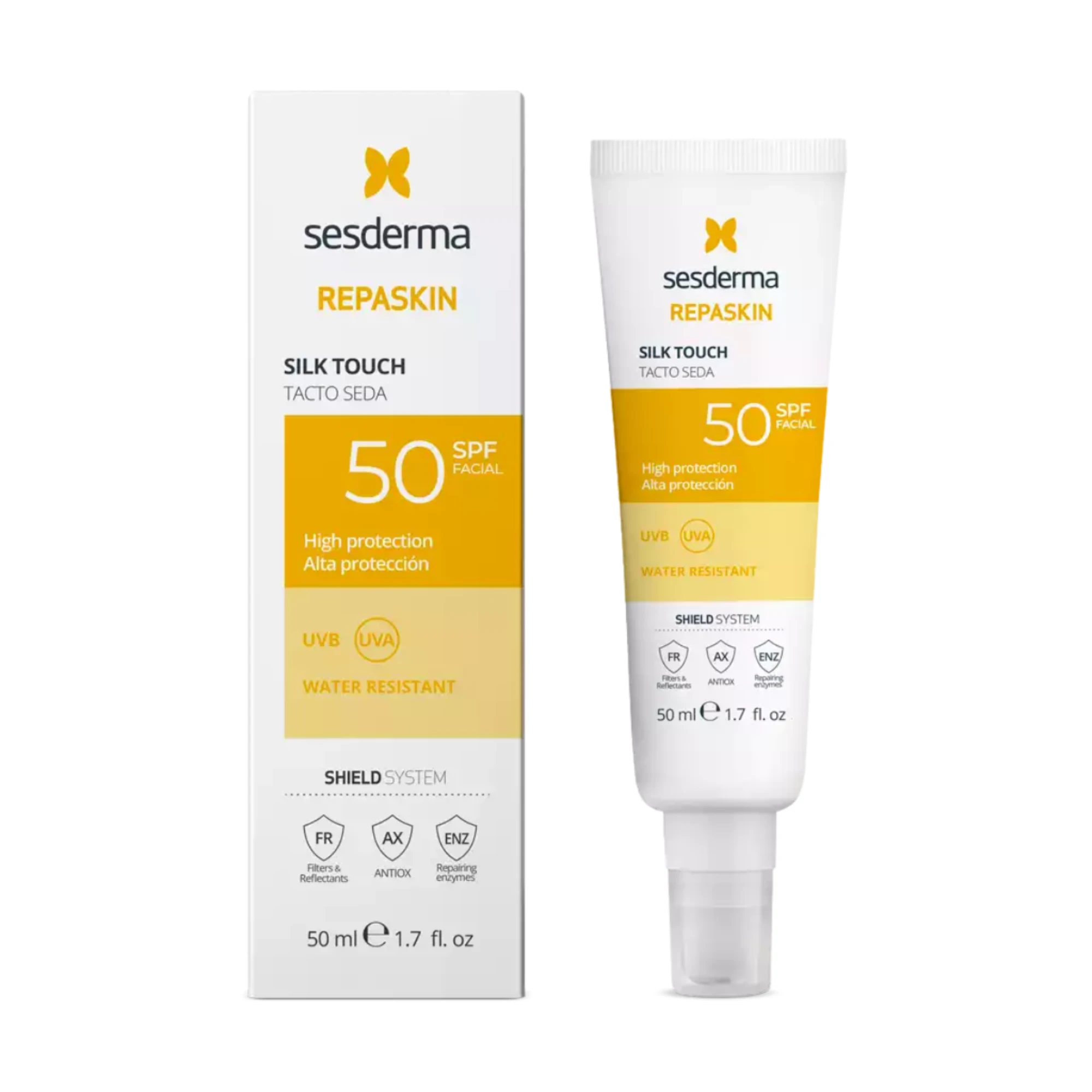 Esenciales de Verano: Repaskin Tacto Seda & Aerosol Transparente SPF50 - Imagen 2