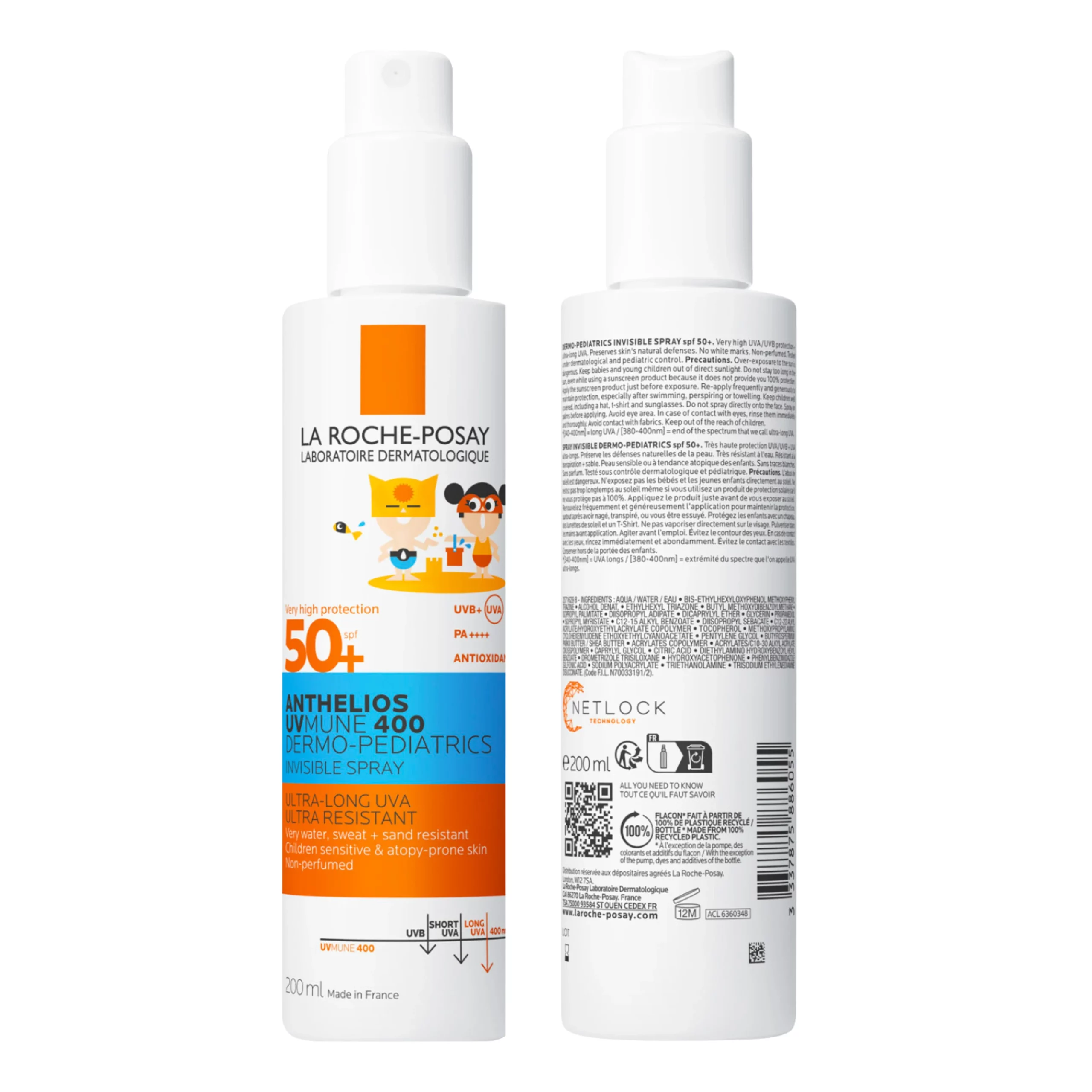 Anthelios Dermo-Pediatrics Spray SPF 50+ 200 ml - Imagen 2