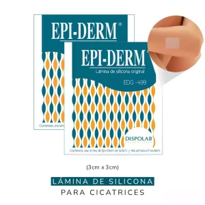 Dúo Lamina Epi-Derm Edg – 499 (3 X 3 X 0.09 Cm.)