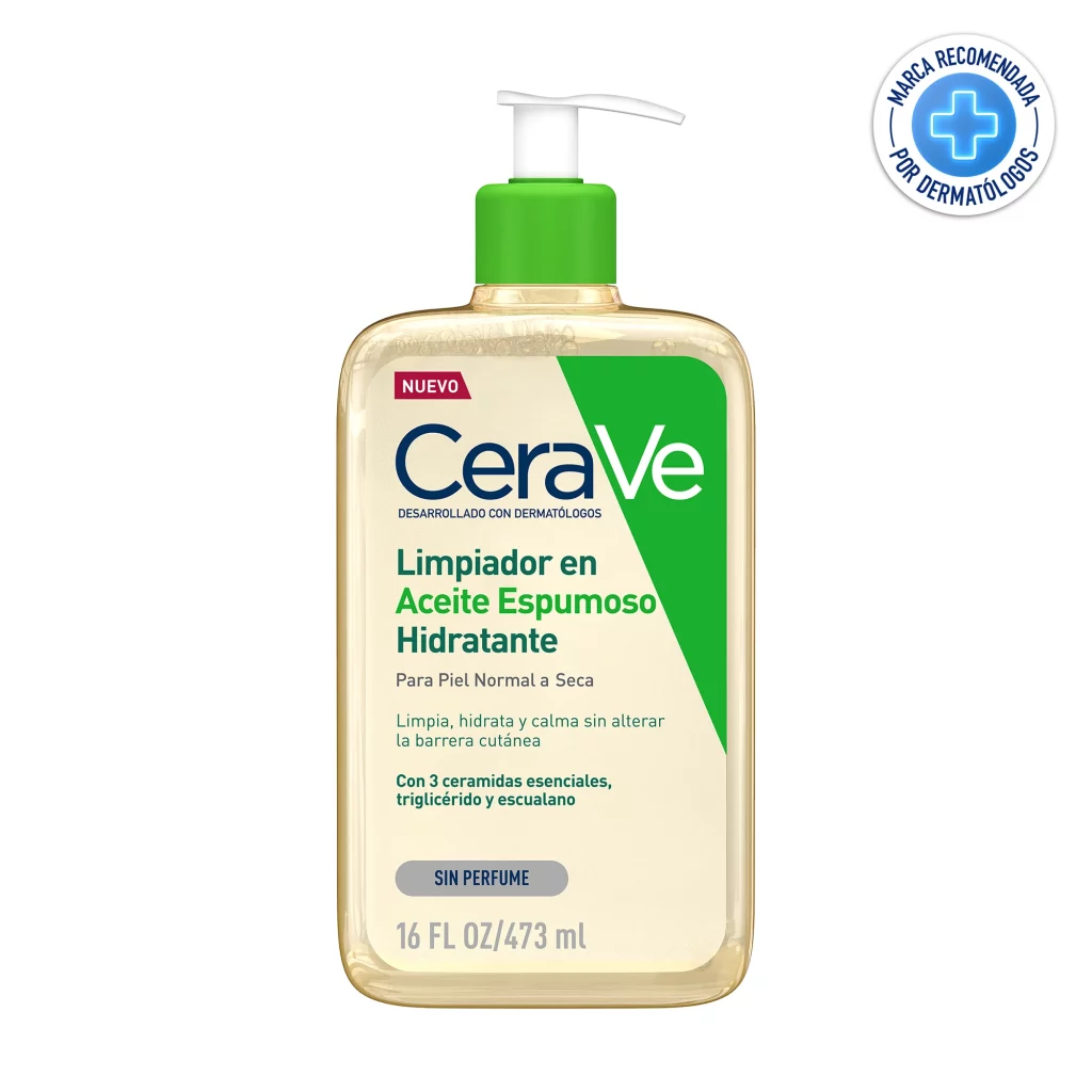 CeraVe Limpiador en Aceite Espumoso Hidratante 473ml