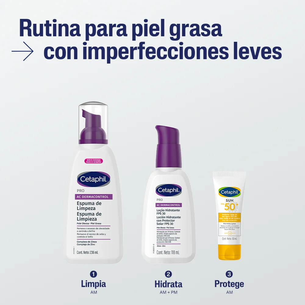 Cetaphil Pro AC Dermacontrol Espuma de Limpieza - Imagen 6