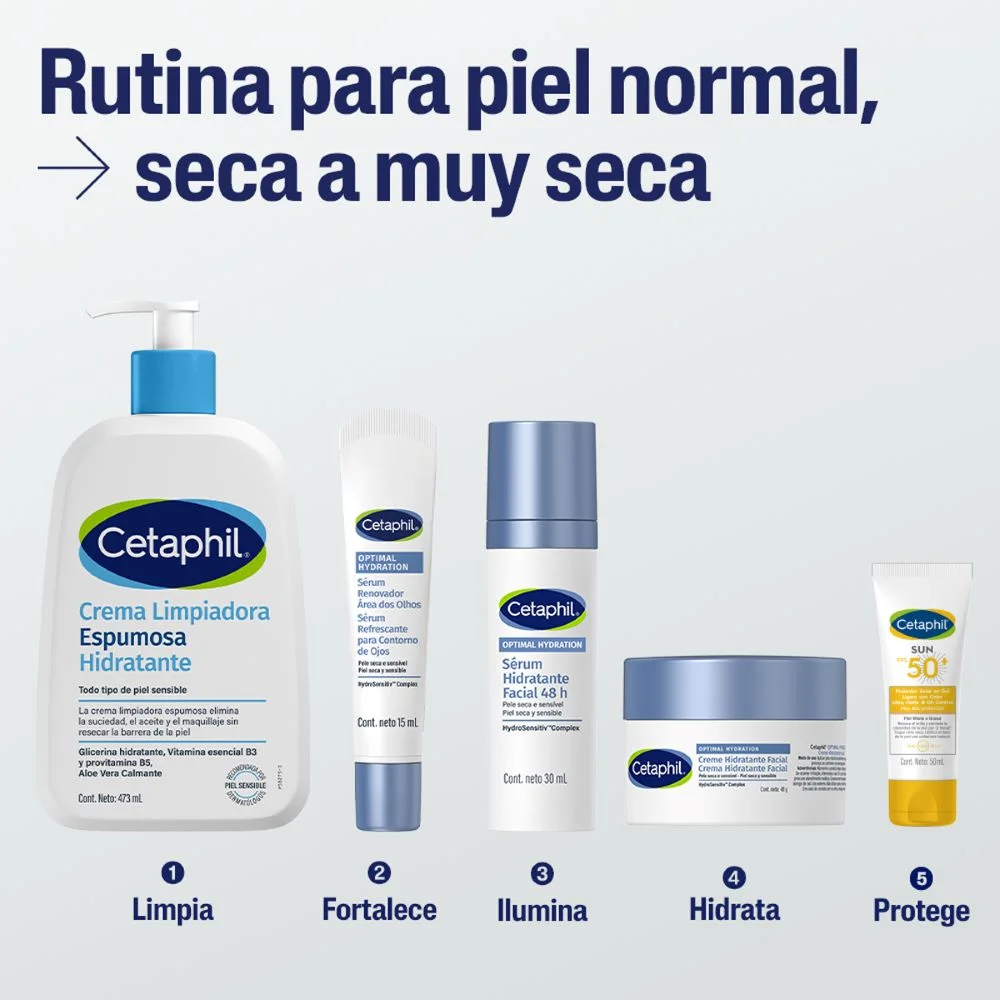 Cetaphil Optimal Hydration Serum Hidratante Facial 48 H - Imagen 6