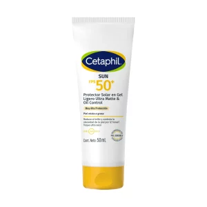 Cetaphil Sun FPS 50 + Protector Solar en Ligero - Ultra Mate & Oil Control
