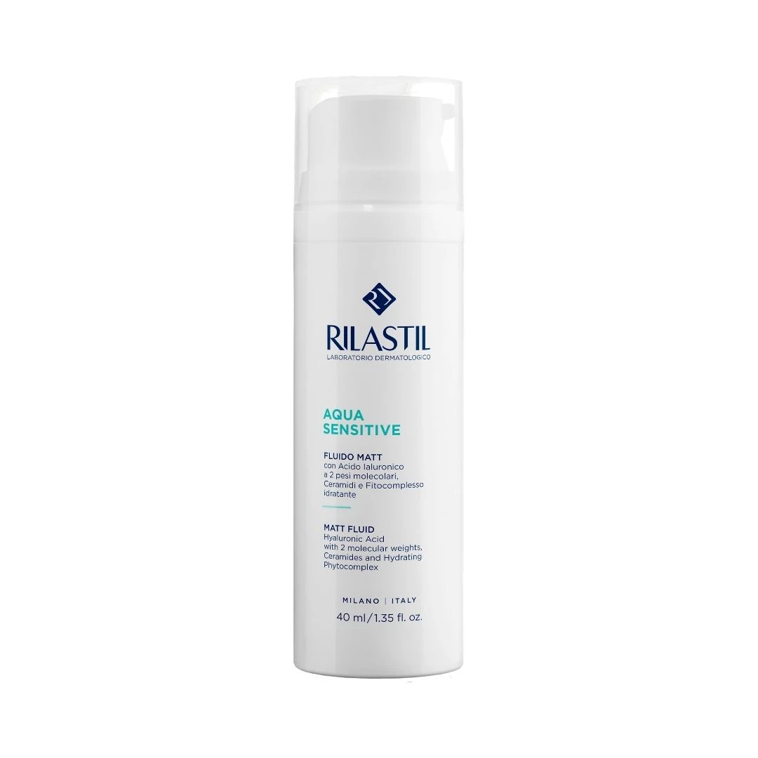 Rilastil Aqua Sensitive Matt Fluid 40ml - Imagen 2