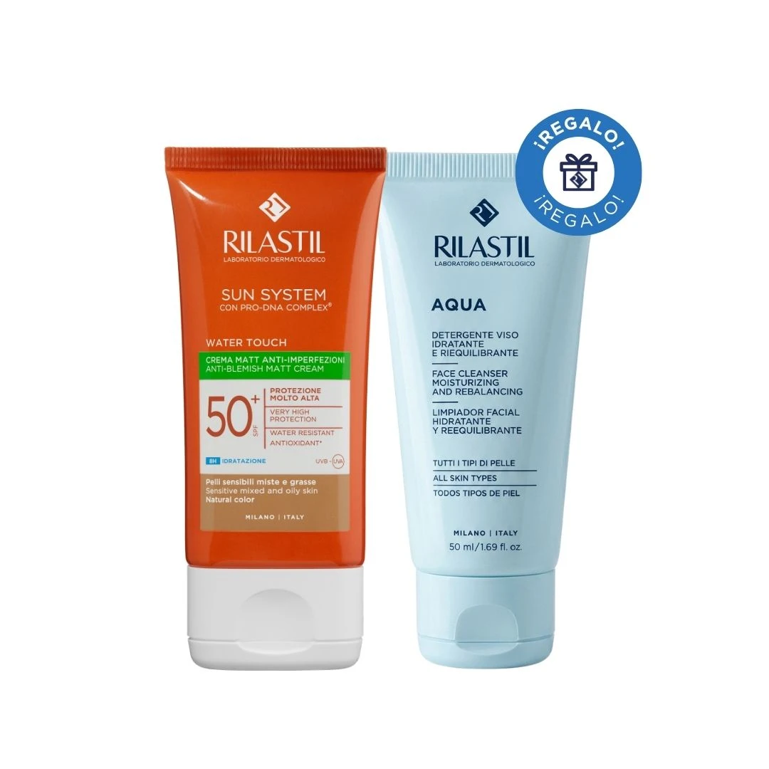Rilastil Sun System Water Touch Crema Matt SPF50+ 50 ml. C/COLOR