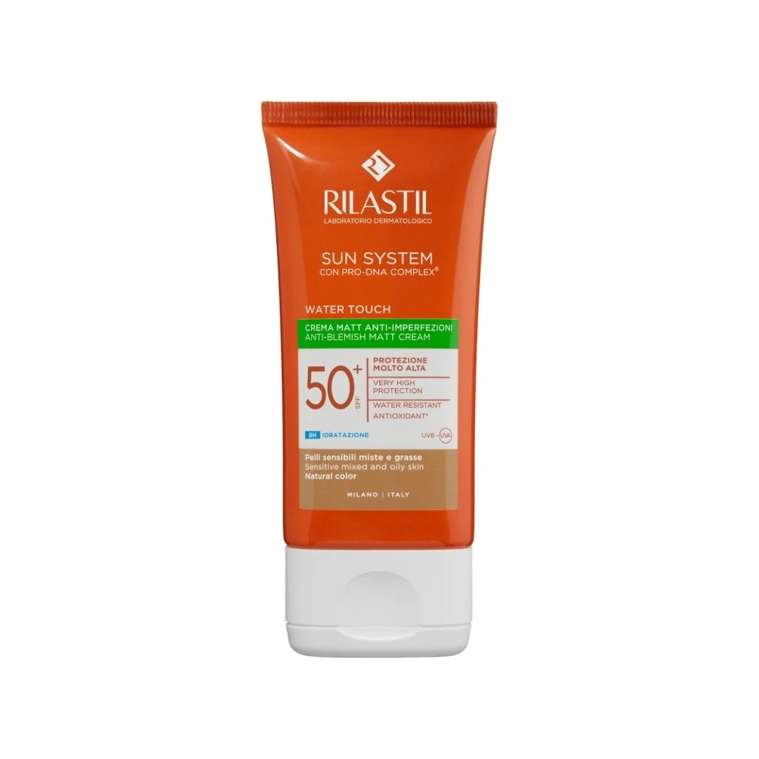 Rilastil Sun System Water Touch Crema Matt SPF50+ 50 ml. C/COLOR - Imagen 2